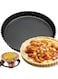 ELECDON Tart Pans, Non-sticks Quiche Tart Pan, 9 Inches Removable Loose Bottom Tart Pie, Round Tart Pie Pan, Pie Tart Baking Dish Pan, Non-Stick Tart Pan for Kitchen Cooking Baking 2 Pack