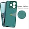 Xiaomi Redmi Note 14 5G Case,Liquid Gel Rubber Bumper Case with Soft Microfiber Lining Cushion, Slim Hard Shell Shockproof Protective Cover for Redmi Note 14 (Green)