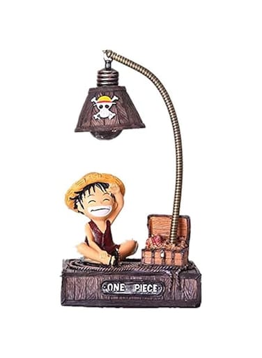 ONE PIECE Monkey Luffy Chopper Table Lamp LED Night Light Green Resin Decorative lighting great gifts