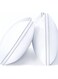 2-Piece Pillow Set &acirc;&euro;&ldquo; Premium Quality, Queen Size 20x30 inches, White, Soft &amp; Supportive for Back and Side Sleepers