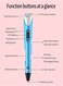 Kids-Friendly Magic 3D Printing Pen with Low-Temperature Technology