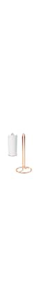 Spectrum Diversified Euro Paper Towel Holder Roll Dispenser Stand for Kitchen Countertop &amp; Dining Room Table, Copper