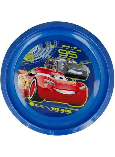 Stor Easy Cars 3 Plate - Blue