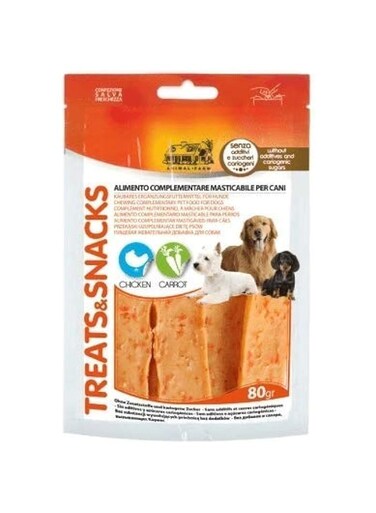Camon Chicken &amp; Carrot Strips (80Gr)