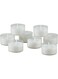 Stonebriar 48 Count White Unscented Smokeless Long Burning Clear Cup Tea Light Candles with 6 to 7 Hour Burn Time