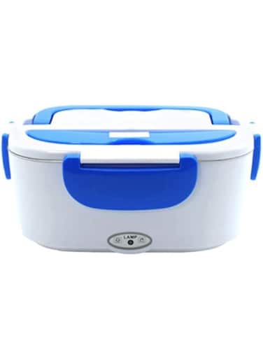 Dubai Gallery Multi-Functional Electric Heating Lunch Box With Removable Container Blue/White AMZ-N33428267A