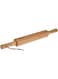 Prestige Wooden Rolling Pin  Great Control Ergonomically Designed Handles-PR50185-Brown