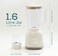 2 In1 Juicer Blender  Set 1.6 L 650W Powerful Motor With 2 Speed Setting Stainless Steel Blade, Grinder Attachment 1.6 L  Coffee Grinder Spice Grinder