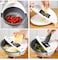 Vegetable Food Chopper Cutter Slicer Strainer &ndash; 5-in-1 Multi-Functional White Vegetable Cutter, Slicer, Dicer &amp; Strainer