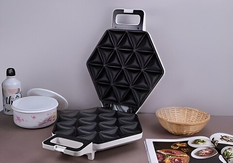 Samosa Maker 24pcs Mould Machine with Grater Bundle - Perfect for Homemade Deep-Fill Samosas, Empanadas &amp; Dumplings - Kitchen Appliance for Fast &amp; Easy Samosa Making