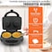 Dual Waffle Maker &amp; Ice Cream Cone Maker - Non-Stick Electric Belgian Waffle Maker with Cool Touch Handle   Ice Cream Cone Maker, Waffle, Dessert, Snacks, Biscuit