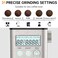 Dealio Electric Coffee Grinder with 31 Adjustable Settings, Bluetooth Scale, 100g Capacity Jug – 180W Precision Grinding  Coffee Grinder - Programmable, Automatic, Brushed Stainless Steel