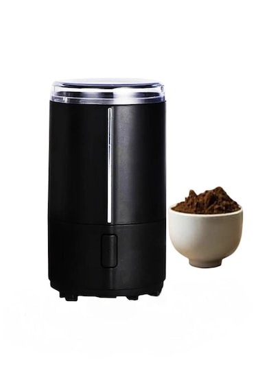 Portable Coffee Grinder 150W &ndash; Electric Spice Grinder for Coffee Beans, Masala Spices &amp; Herbs   Compact, High-Speed Grinding for Fresh, Aromatic Flavor