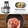Electric Meat Grinder Food Chopper 3L Stainless Steel Food Chopper for Meat, Vegetables, Fruits, and Nuts   4 Sharp Blades, High-Performance Meat Blender