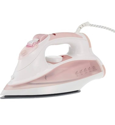 Applianco Steam Iron with Ceramic Plate – Powerful Wrinkle Removal, Non-Stick Soleplate, Fast Heating, and Easy Glide 2200W