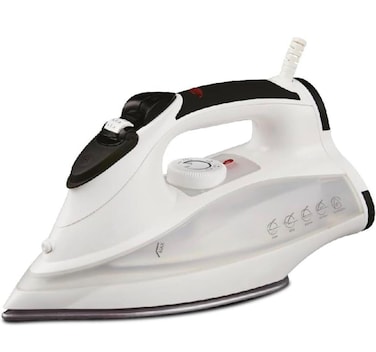 Steam Iron with Burst Steam Spray &ndash; 390ml Water Tank, Auto Clean Function, Dry &amp; Steam Ironing for Wrinkle Removal   Powerful Wrinkle-Free Performance