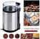 Multi-Purpose Electric Coffee Grinder - Stainless Steel Masala &amp; Food Grinding Tool, Black/Silver, Durable &amp; Efficient