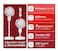 Rechargeable Fan 10 Inch with 4 Speeds &ndash; 4500mAh Battery, Type-C USB Charging, 22.5W Power, Up to 10 Hours Working &ndash; Adjustable Height &amp; Portable Silent Stand Fan