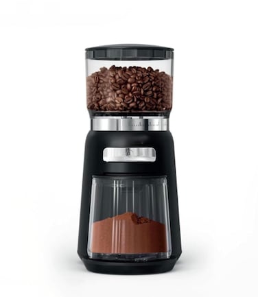 Professional Burr Coffee Grinder &ndash; 20 Grinding Settings, High-Grade Stainless Steel, One-Button Operation &ndash; Precision Coffee Bean Grinder for Home, Office &amp; Commercial Use