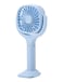 Rechargeable Handheld Fan with Mobile Holder   3 Speed Personal Mini Fan   Up to 4.5 Hours Working   USB Rechargeable via Laptop, Phone Charger &amp; Power Bank