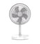 Portable Rechargeable Desk Fan with LED Light   3 Speed Mini USB Fan for Home, Office, Bedroom   Silent Operation, Built-in Night Light   Compact Table Fan for Travel &amp; Camping