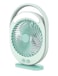 Multifunction Rechargeable Table Fan 6-Inch with LED Light   USB Charging   3-Speed Control   Up to 20 Hours Working   Portable Mini Fan for Travel, Car, Office
