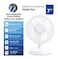 Portable Table Fan &ndash; 3 Speed USB Rechargeable Desk Fan, 5 Hours Working Time, Durable ABS Body, Quiet Mini Fan for Home, Office, Travel, Camping, Small Personal Cooling Fan