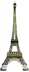 Eiffel Tower Metal Showpiece for Home Decor &ndash; 35cm Decorative Paris Statue &ndash; Elegant Iron Sculpture for Living Room, Bedroom, Office, Tabletop &amp; Shelf Decoration