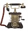 Antique Vintage Landline Phone &ndash; Classic European-Style Retro Corded Telephone &ndash; Metal Old-Fashioned Desk Phone for Home, Office, Caf&eacute;, or Boutique D&eacute;cor