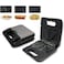 3 in 1 Sandwich Maker Waffle Grill Toaster   Non-Stick Breakfast Snack Maker   Interchangeable Plates for Sandwiches, Waffles &amp; Grilled Foods   Compact Electric Kitchen Appliance