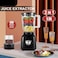 2 in 1 Juice Extractor &amp; Blender 1.5L &ndash; 500W Powerful Juicer Mixer for Fruit Juice, Milkshake, Smoothies   Summer Drink Maker with Stainless Steel Blades