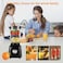 2 in 1 Juice Extractor &amp; Blender 1.5L &ndash; 500W Powerful Juicer Mixer for Fruit Juice, Milkshake, Smoothies   Summer Drink Maker with Stainless Steel Blades
