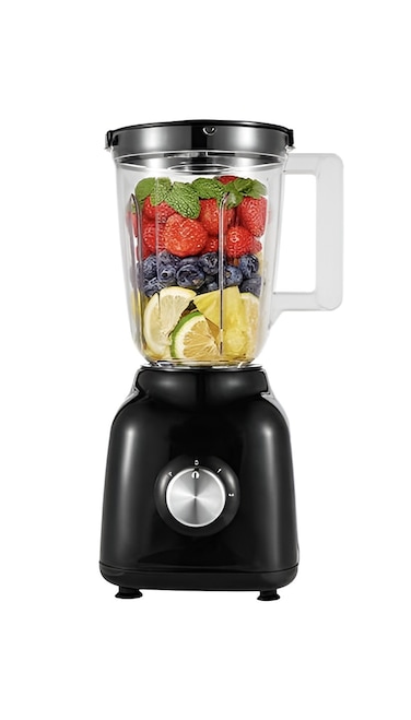 2 in 1 Juice Extractor &amp; Blender 1.5L &ndash; 500W Powerful Juicer Mixer for Fruit Juice, Milkshake, Smoothies   Summer Drink Maker with Stainless Steel Blades