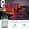 Wireless Smart Camera 360 Degree WIFI Dual Lens Light Bulb Security Camera with Motion Detection and Two Way Audio System Surveillance Camera