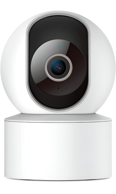 Delta Guard Smart Camera 1080p Resolution 360 Degrees View with AI Human Detection, Two Way Call Supports Google Assistance and Alexa, CC Camera 1080P 360 Degree View Mode