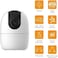 Delta Guard Wifi Security Camera 360° Coverage, AI Human Detection, Privacy Mode, Human Detection,1080P, Built-in Siren, Smart Tracking, Privacy Mode, Abnormal Sound Alarm