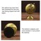 synthetic Vintage Metal World Globe – Decorative Golden Desk Globe with Fine Polish, Elegant Antique Look for Office, Home, Study, or Library – Classic World Map Globe for Decoration and Gift