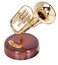 Saxophone Music Box Figurine &ndash; Rotating Decorative Plastic Art Statuette with Classical Melody &ndash; Elegant Musical Ornament for Home Office Bedroom Desk Shelf D&eacute;cor