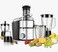 4 in 1 Slow Juicer Extractor Machine with Powerful Motor &ndash; Cold Press Juicer, Blender, Citrus Press &amp; Food Processor &ndash; Multi-Function Juicer for Fruits, Vegetables