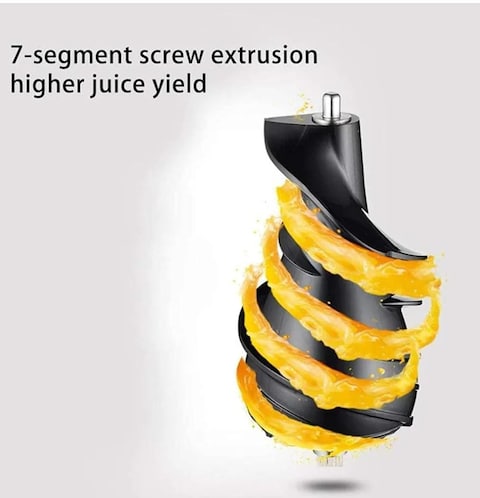 Slow Masticating Juicer &ndash; Cold Press Juicer with Extra Wide Feed Chute, High Juice Yield, Quiet Motor, BPA-Free for Fruits &amp; Vegetables for Summer Juice