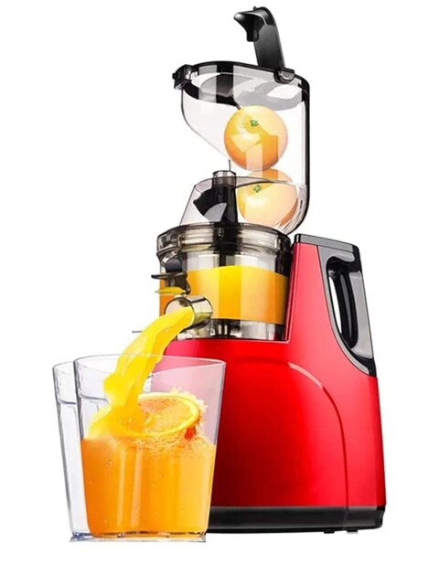 Slow Masticating Juicer &ndash; Cold Press Juicer with Extra Wide Feed Chute, High Juice Yield, Quiet Motor, BPA-Free for Fruits &amp; Vegetables for Summer Juice
