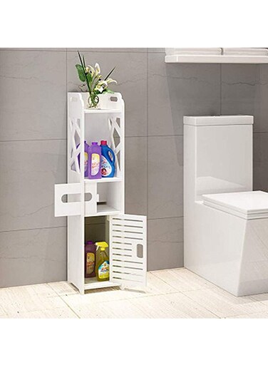 Bathroom Storage Corner Floor Cabinet