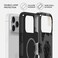 جراب Burga المميز لهاتف iPhone 17 Pro Max، بتصميم هجين مزدوج الطبقات، مصنوع من غلاف صلب + حماية من السيليكون - غطاء مقاوم للخدوش والصدمات