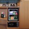 40L Glass Door Absorption Minibar, Zero Noise Room Beverage Cooler, Made in T&uuml;rkiye, RMB-40A (All Black Edition)