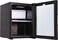 40L Glass Door Absorption Minibar, Zero Noise Room Beverage Cooler, Made in T&uuml;rkiye, RMB-40A (All Black Edition)