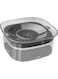 Exrp Dog Water Bowl Slow Water Feeder 70oz No Spill Dog Bowl Transparent Pet Water Dispenser 2L Visible Water Level Slow Drinking Bowl for Small Medium Large Dogs and Cats