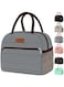 Coobiiya Lunch Bag Women, Lunch Box Lunch Bag for Women Adult Men, Small Leakproof Cute Lunch Tote Large Capacity Reusable Insulated Cooler Lunch Container for Work/Office/Picnic/Travel-Stripe