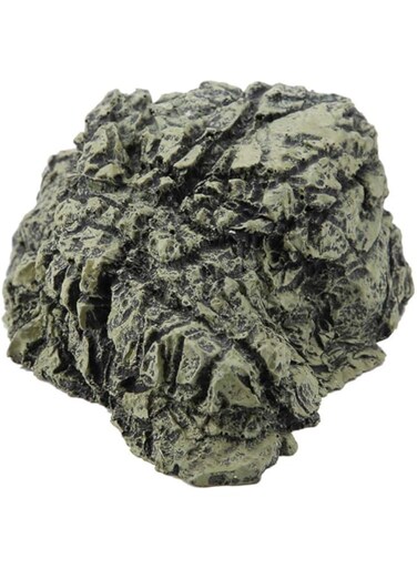 fegayu Resin Reptile Hiding Fish Hide Habitat, Aquarium Decor Hiding Cave, Reptile House Shelter, for Fish Reptile for Turtle(DB-025B Zhongguidong)