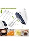 Electric Hand Mixer with 5 Speed Settings &ndash; Lightweight Egg Beater, Cream Whipper &amp; Dough M