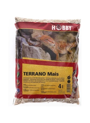 Hobby Terrarium Substrates, Terrano Corn Granules 4 L